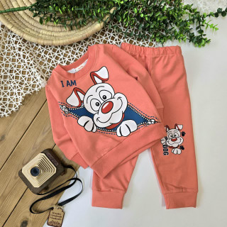 بلوز شلوار سگ زیپی جنس پنبه دورس